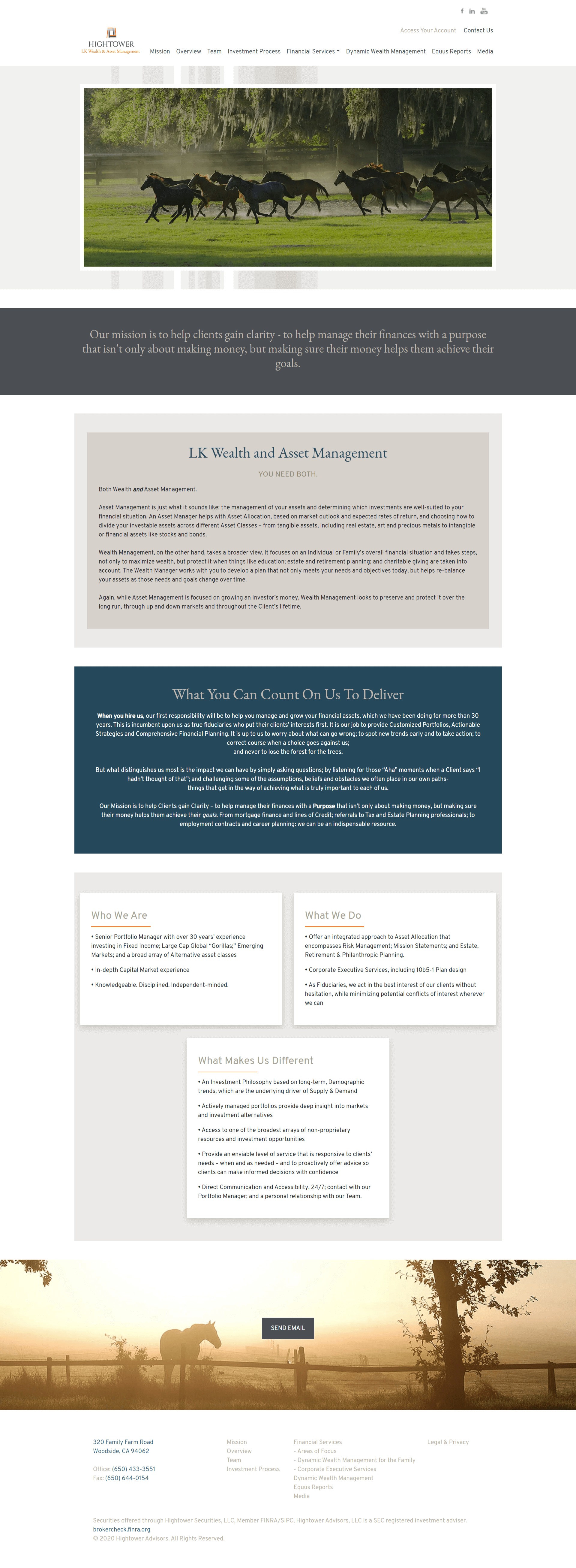 LK Homepage AFTER Web Refresh